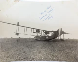 RARE WW1 1918 "RAF Flying Boat Landing, Leeds UK" Official Photograph