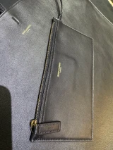 Saint Laurent YSL Sac Hobo Chain Black Leather Shoulder Bag Receipt 634804 11C0W