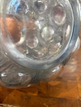 René Lalique Antilopes Vase No.875 Grey Patina c1925 Signed R. Lalique France