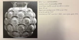 René Lalique Antilopes Vase No.875 Grey Patina c1925 Signed R. Lalique France