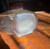René Lalique Deux Moineaux Vase No.911 Sepia Patina c1920 Signed R. Lalique