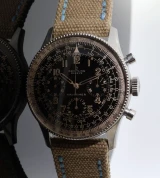 Rare 1956 Breitling Navitimer 806 Cursive B Glossy Dial 114 Bead Venus 178 Watch