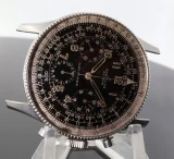 Rare 1956 Breitling Navitimer 806 Cursive B Glossy Dial 114 Bead Venus 178 Watch