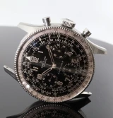 Rare 1956 Breitling Navitimer 806 Cursive B Glossy Dial 114 Bead Venus 178 Watch