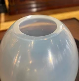 René Lalique Tourterelles Vase No.963 Opalescent Glass c1925 Signed France