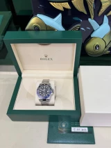 2022 Rolex GMT Master II 126710BLNR “Batman” Oyster Bracelet Box & Card