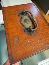 Rare Antique J Swift & Son London Binocular Brass Microscope c.1890 Boxed