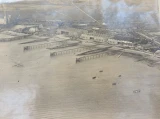 2 x WW1 1917 - 1918 RAF Large Official Photographs. Felixstowe Aerial & Biplane