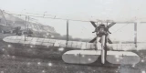WW1 c1918 RAF Official Photograph. Bi-Plane On Runway