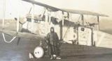2 x WW1 1917 & 1918 RAF Large Official Photographs. Sopwith & Pilot Beside Plane