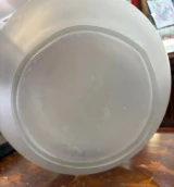 René Lalique Quatre Masques Vase No.878 Frosted Glass c1911 Signed R Lalique