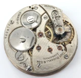 Nice Clean 17J 16S Pocket Watch Movement / c1900 Thos. Russell, Liverpool