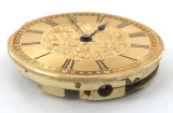 Stunning Dial / c1900 A. Mathey Mid Size Pocket Watch Movement.