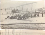 2 x WW1 c1917 Photographs. "Towing in Seaplane"