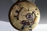 Antique James Hatton London Pocket Watch Patent Lever Fusee Movement Dial Hands