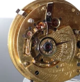 Antique James Hatton London Pocket Watch Patent Lever Fusee Movement Dial Hands