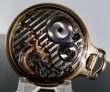 1952 Hamilton Railway Special 21J 992B 6 Pos Model 5 GF Pocket Watch Serviced
