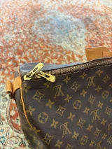Vintage Louis Vuitton Keepall Bandouliere 60 Monogram Canvas Travel Duffle Bag