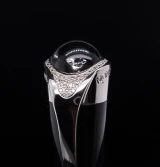 Montblanc Etoile de Montblanc Diamond Black Platinum Fountain Pen Box Doc 104301