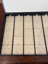 Vintage Alfred Dunhill Cufflink Display Presentation Case Box 30 Pair