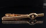 Vintage Dunhill Gold Tone Tie Clip Tie Bar 6cm Men’s Dress Accessory
