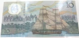 1988 UNC $10 Polymer Note AA 11 Prefix + Scarce RBA Brochure.