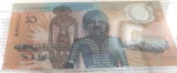 1988 UNC $10 Polymer Note AA 11 Prefix + Scarce RBA Brochure.