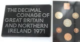 England / UK 4 x UNC Sets. 1966, 1971, 2 x1977