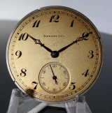 Tiffany & Co Hamilton 23J 920 38.5mm Pocket Watch Movement & Dial