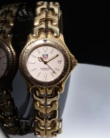 Vintage Tag Heuer SEL Men's Gold Plate Quartz Watch S94.006