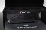 Scarce TAG Heuer Connected E2 Modular 45 Black Logo Rubber Strap With Box