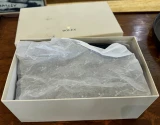 Rolex Navy Blue Canvas & Leather Travel Toiletry Bag With Box