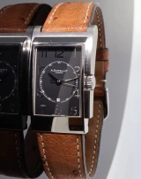 Auth Dunhill D Type Stainless Steel Quartz Gentleman's Drivers Watch Ref 8052