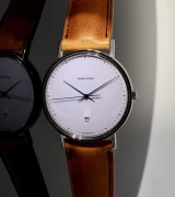 Auth. Georg Jensen Koppel 318 Steel 38.5mm Quartz Watch