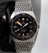 Vintage 79 Omega Seamaster Baby Ploprof Steel Mens Auto cal 1010 Watch 166.0250