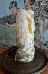 Australian Studio Art Glass Chris Pantano circa 04 MT4 37.5cm Vase