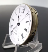 Swiss Split Second Chronograph pocket watch movement + Dial - Working