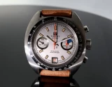 Vintage Tissot Navigator Steel Automatic Mens Watch Unpolished Ref 405.22