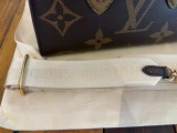 Louis Vuitton OnTheGo East West Monogram Reverse Handbag Shoulder Bag w/ Box