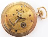 1886 VERY RARE JOSEPH JERGER / ILLINOIS WATCH CO 18S 11J P/WATCH ONLY 2450 MADE