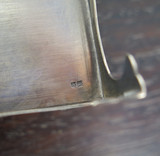 Super Rare Early 1900S Japanese 950 Sterling Silver Smokers Set In Original Case