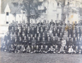 RARE 1920 IPSWICH GRAMMAR QLD BOYS SCHOOL GROUP PHOTO REAL PHOTO POSTCARD.