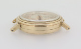 Vintage Movado Triple Date 14k Gold F.B Borgel Mens Wrist Watch