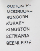 C 1970’s QLD Rail QR Station destination ink stamp. Dutton park to Beenleigh