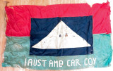 WW2 incredibly rare / museum quality 1st Aust Ambulance car coy large banner