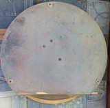 SUPER RARE 1940S WWII HUGE SUBMARINE BRASS DEPTH GAUGE