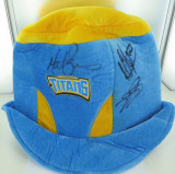 Gold Coast Titans signed large crazy supporters hat w/ 5 signatures