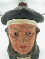 RARE 1800’s BERNARD BLOCH LARGE POTTERY TOBACCO JAR. NICE CONDITION.