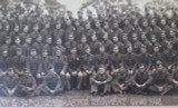 1942 WW2 HUGE PANORAMIC PHOTO US ARMY “G COMPANY 54TH QUARTERMASTER REGIMENT"