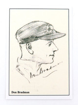 SCARCE DON BRADMAN CARD. T F SPORTING COLLECTABLES, UK